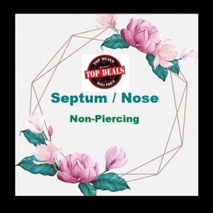 Septum ~ Nose ~ Nostrils ~ Non-Piercing